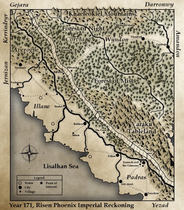 Book 1 map.