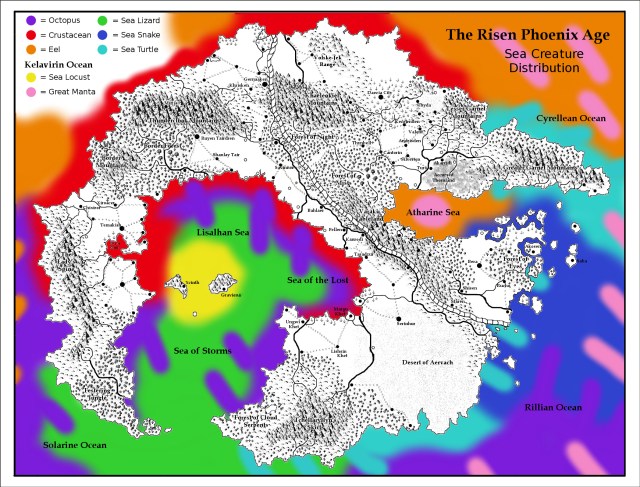Sea Creature Distribution