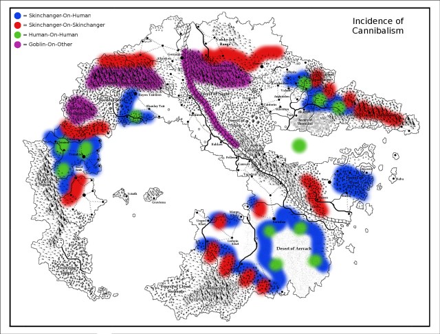 Incidence of Sentient-On-Sentient Cannibalism