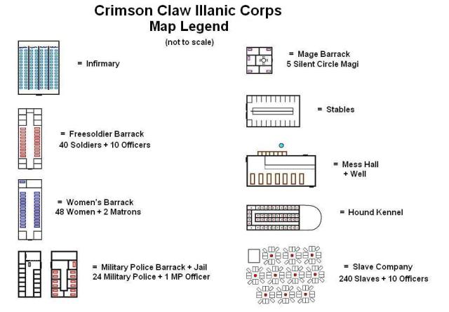 Crimson Army Camp Legend